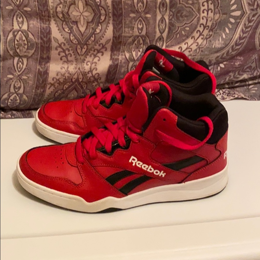 Red Reebok Sneakers - Picture 3 of 4
